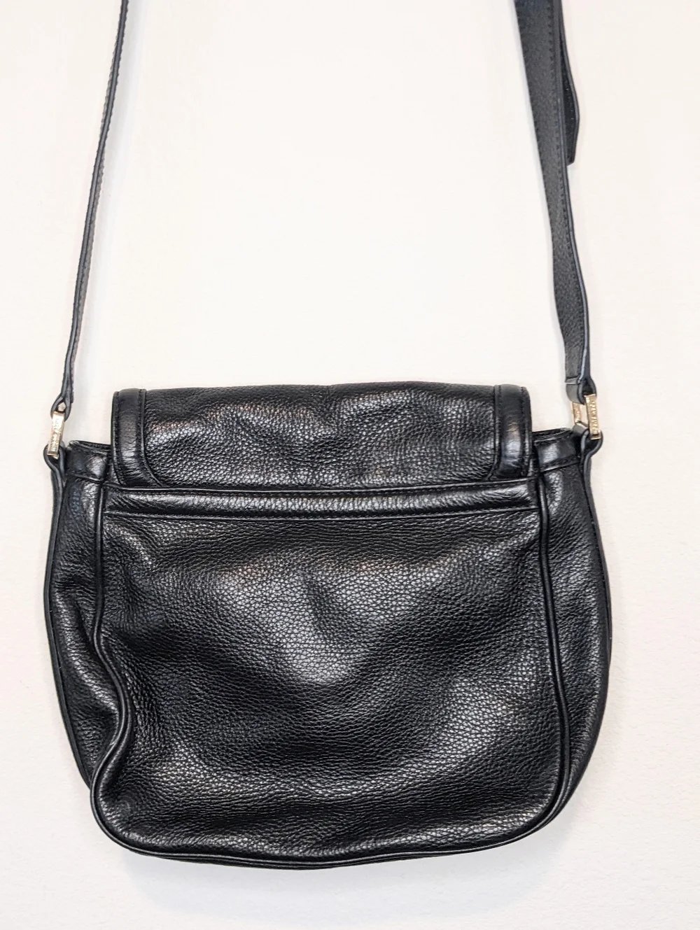 Tory Burch Black Leather Amanda Crossbody Bag